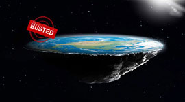Earth is flat conspiracy theory